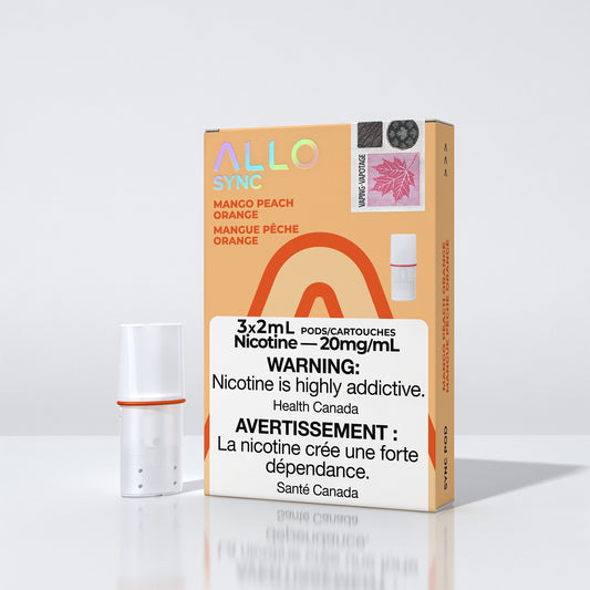 Allo Sync Pods Mango Peach Orange 20mg/mL