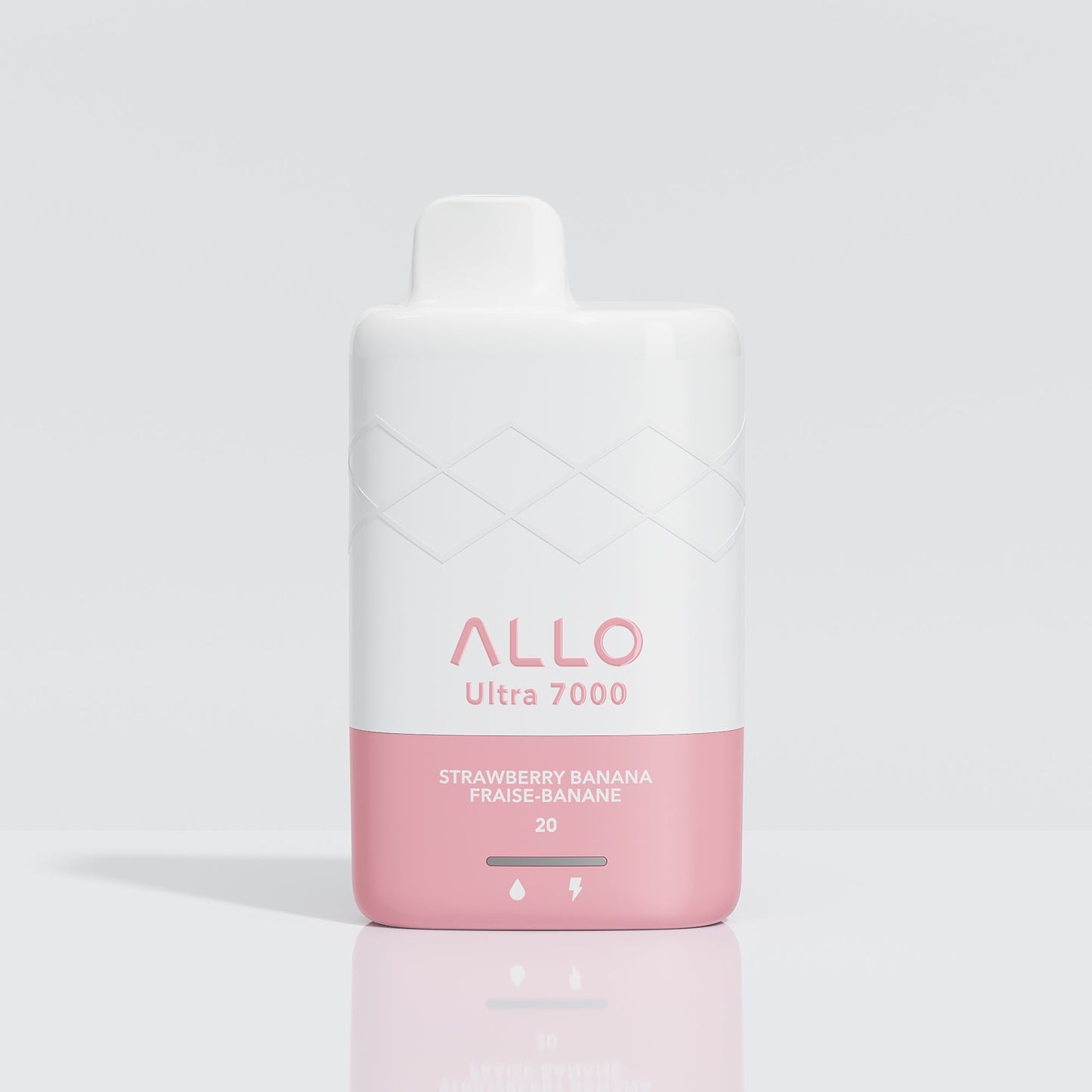 Allo Ultra 7000 Strawberry Banana 20mg/ml disposable