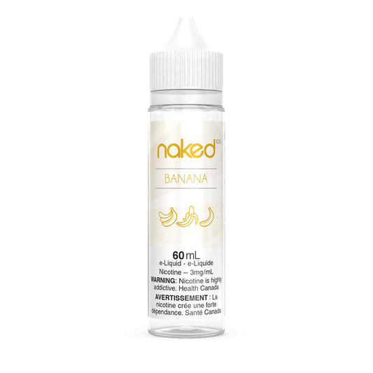 Naked 100 e-liquid Banana 3mg/ml 60ml