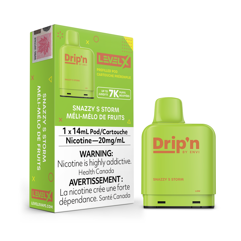 Drip’n LevelX Pod Snazzy S Storm 20mg/mL