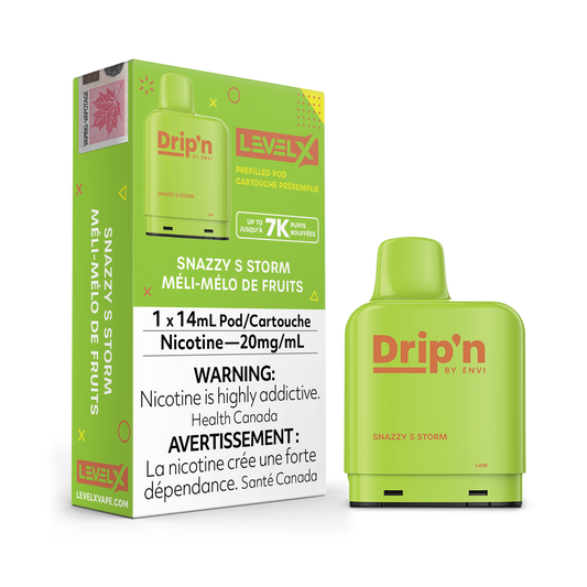 Drip’n LevelX Pod Snazzy S Storm 20mg/mL