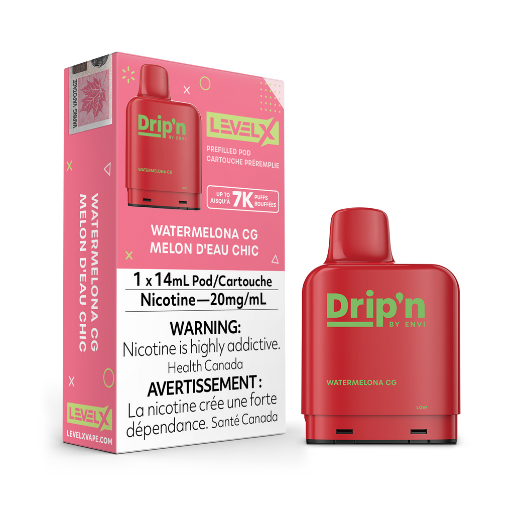 Drip’n LevelX Pod Watermelona CG 20mg/mL