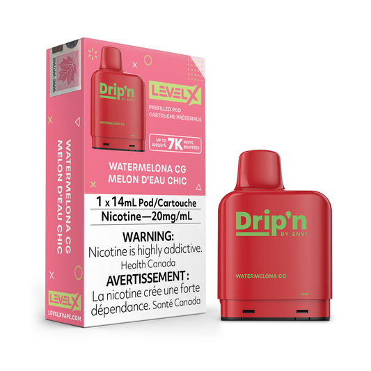 Drip’n LevelX Pod Watermelona CG 20mg/mL