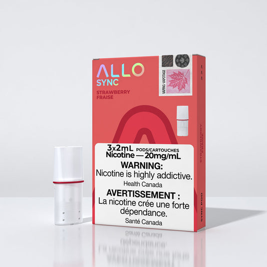 Allo Sync Pods Strawberry 20mg/mL