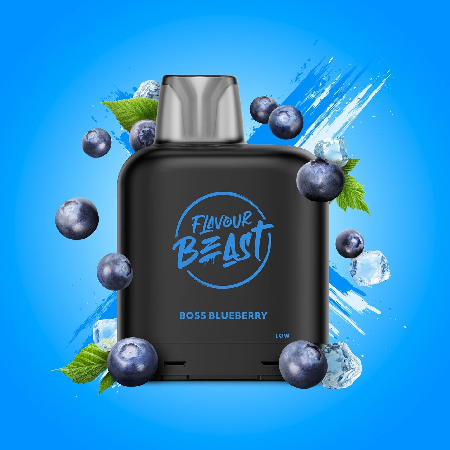 Flavour Beast LevelX pod 7K Boss Blueberry Iced 20mg/ml