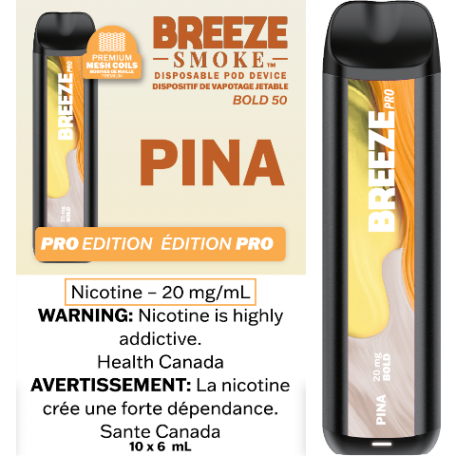 Breeze pro 2000 Pina 20mg/mL disposable