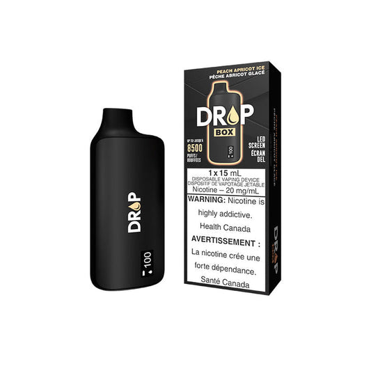 Drop Box 8500 Peach Apricot Ice 20mg/ml disposable