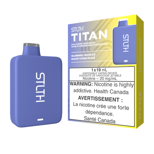 Stlth Titan 10K Blueberry Lemon Ice 20mg/mL disposable