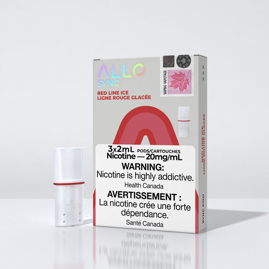 Allo Sync Pods Red Line Ice 20mg/mL