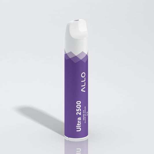 Allo ultra 2500 Grape Ice 10mg/mL disposable (Provincial)