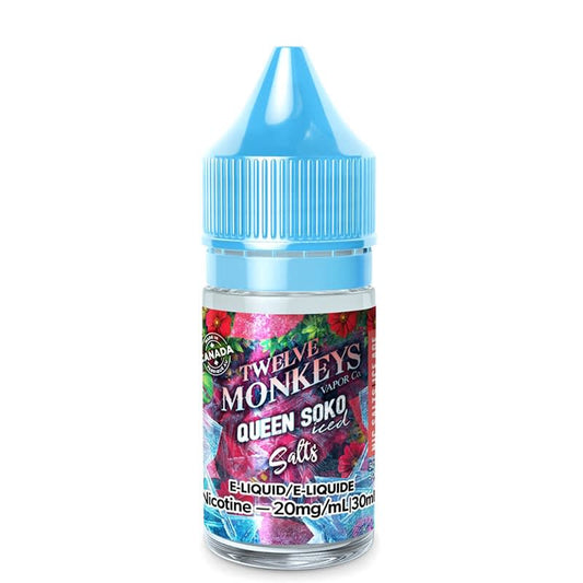 Twelve Monkeys Ice Age Queen Soko e-liquid 20mg/mL 30mL