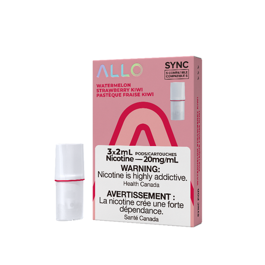 Allo Sync Pods Watermelon Strawberry Kiwi 20mg/mL