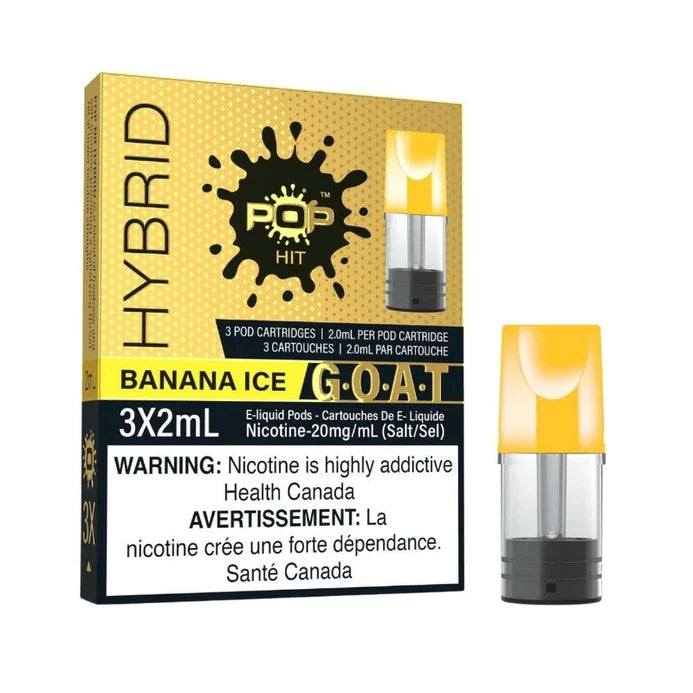 Pop hit pods Banana ice 20mg/mL