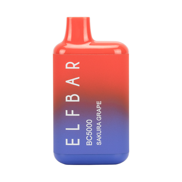 Elf bar BC5000 Sakura Grape 20mg/mL disposable