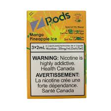 Zpods Mango pineapple ice 20mg/mL