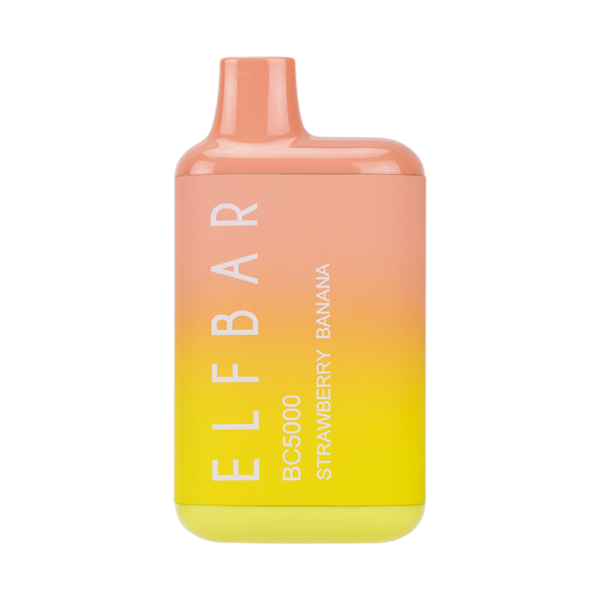 Elf bar BC5000 Strawberry banana 20mg/mL disposable