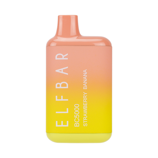 Elf bar BC5000 Strawberry banana 20mg/mL disposable