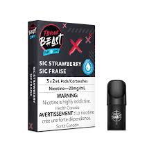 Flavour Beast Pods Sic Strawberry Ice 20mg/mL (Provincial)