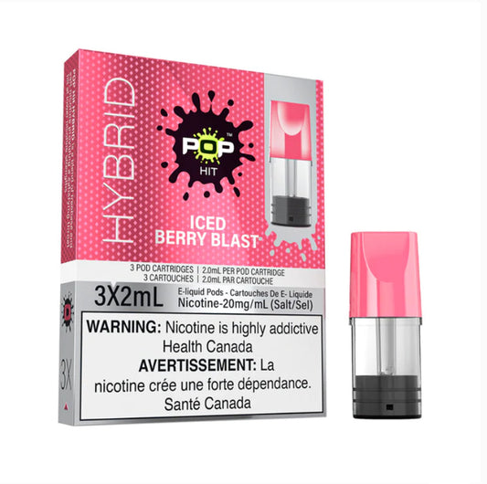 Pop hit pods Iced berry blast 20mg/mL