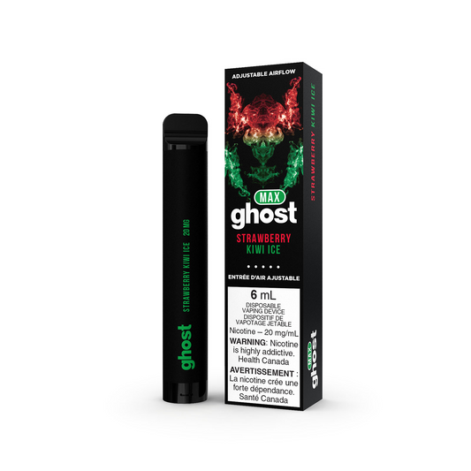 Ghost max Strawberry Kiwi Ice 20mg/mL disposable