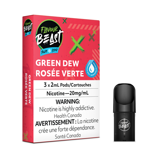 Flavour Beast Pods Green Dew Iced 20mg/mL