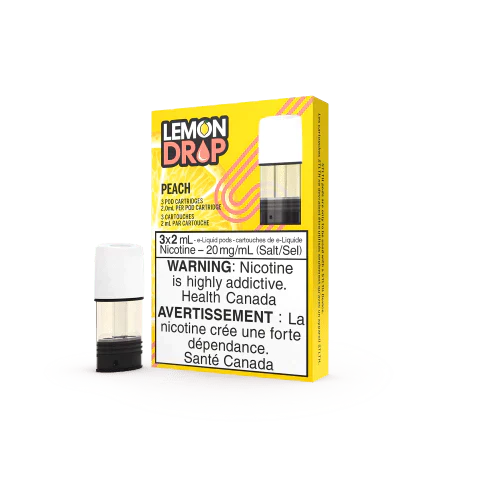 Stlth lemon drop pods Peach 20mg/mL