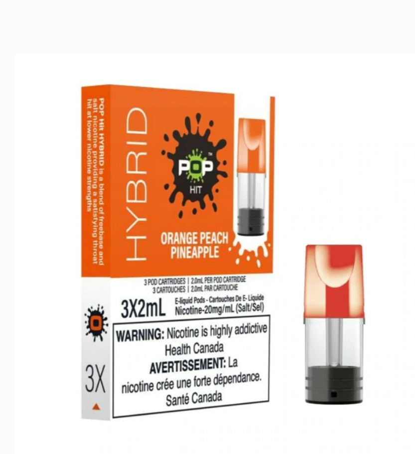 Pop Hit Pods Orange Peach Pineapple 20mg/mL