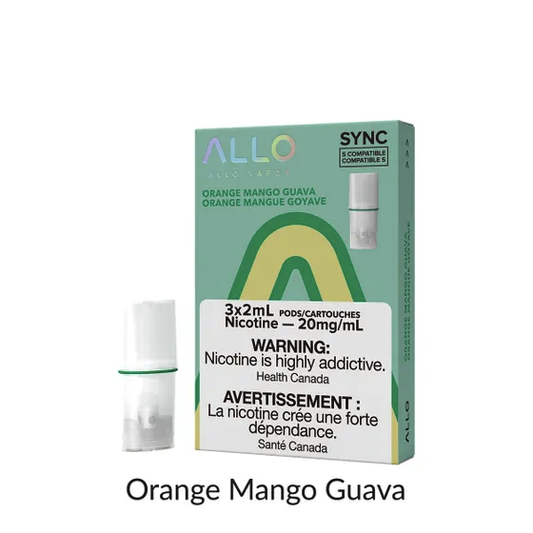 Allo Sync Pods Orange Mango Guava 20mg/mL