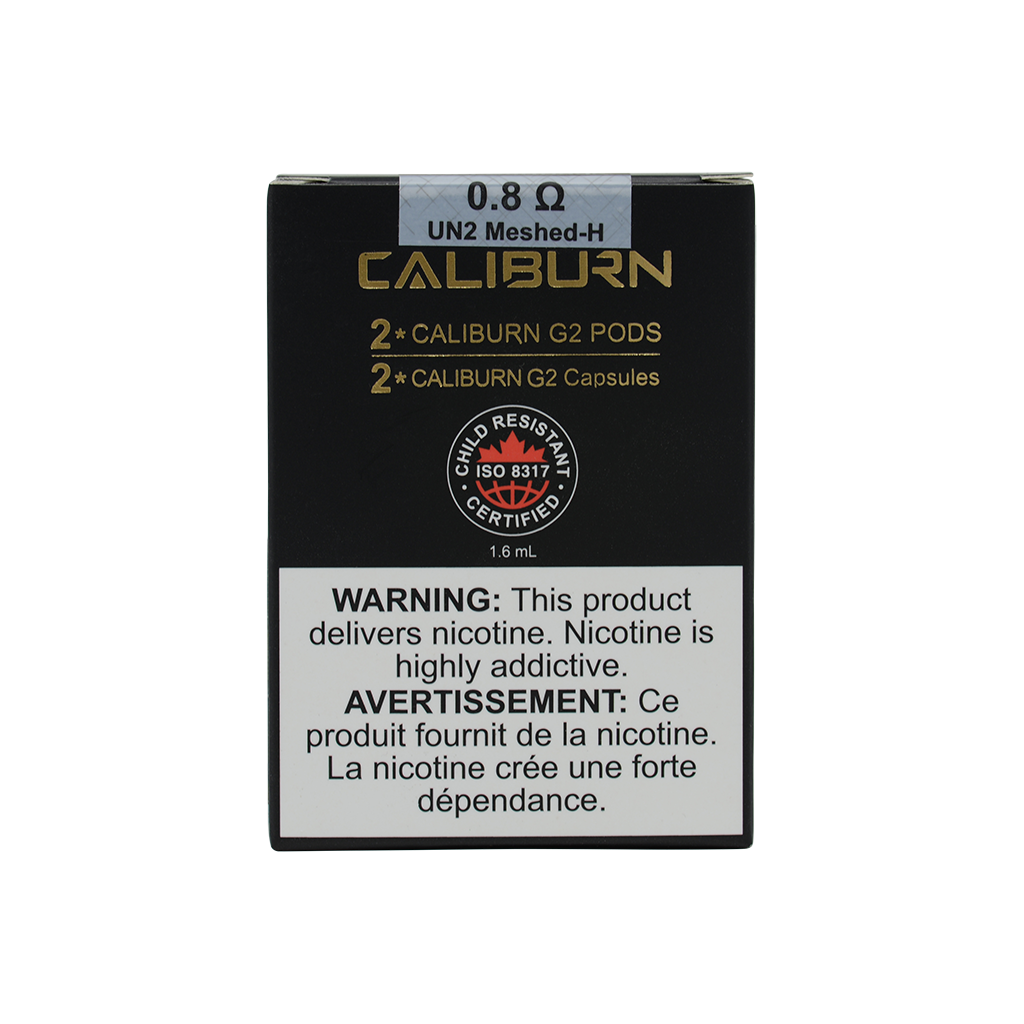 Caliburn G2 Replacement pods 0.8Ω 2 pack