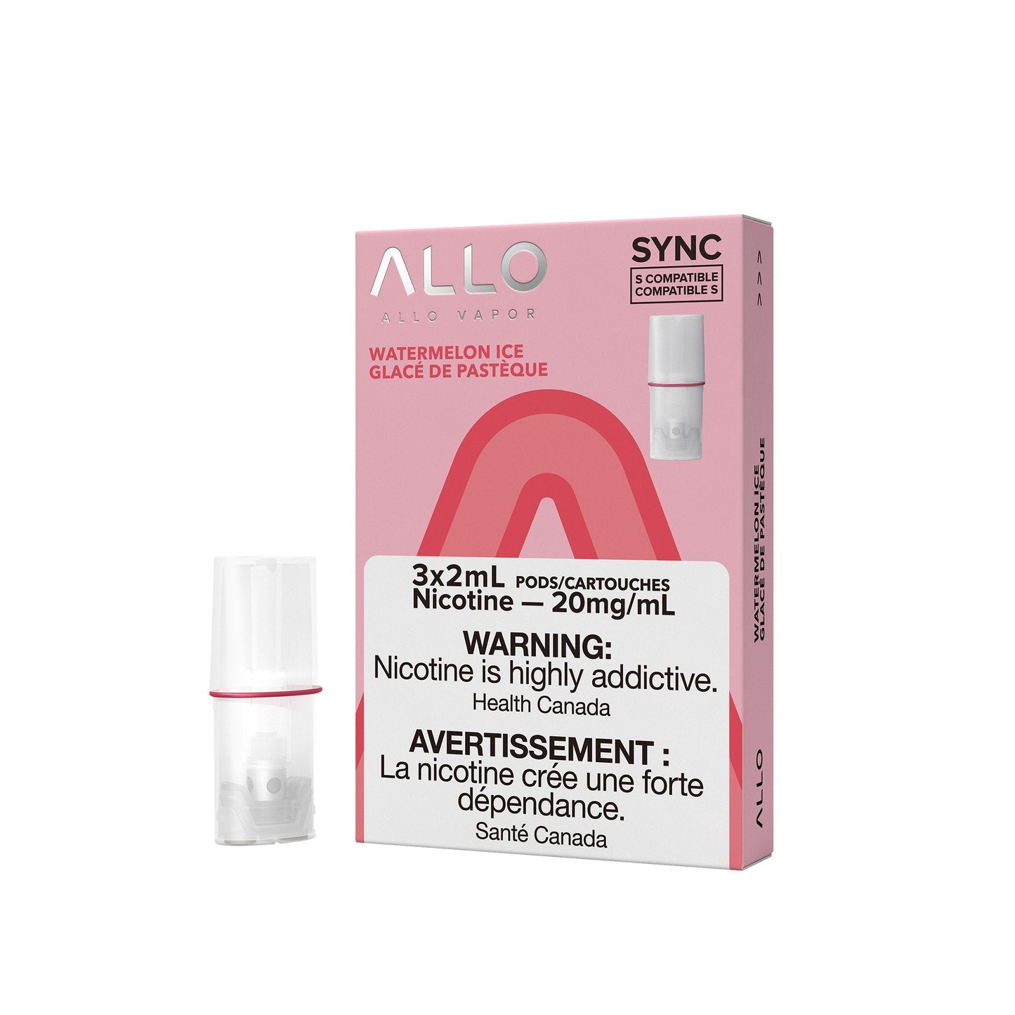 Allo Sync Pods Watermelon Ice 20mg/mL