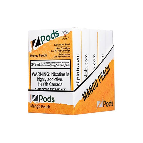 Zpods Mango peach 20mg/mL