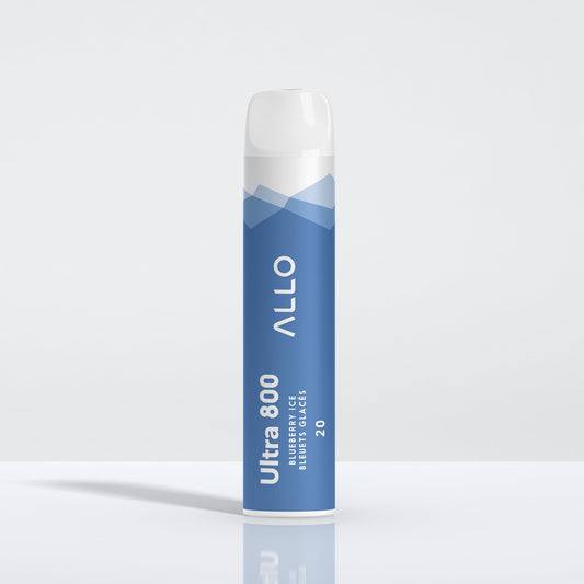 Allo ultra 800 Blueberry Ice 20mg/mL disposable (provincial)