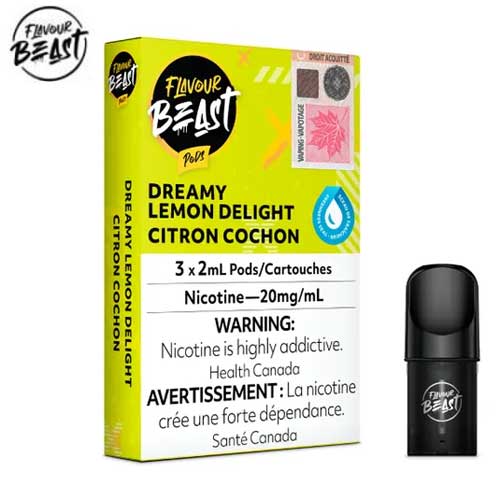 Flavour Beast Pods Dreamy Lemon Delight 20mg/mL