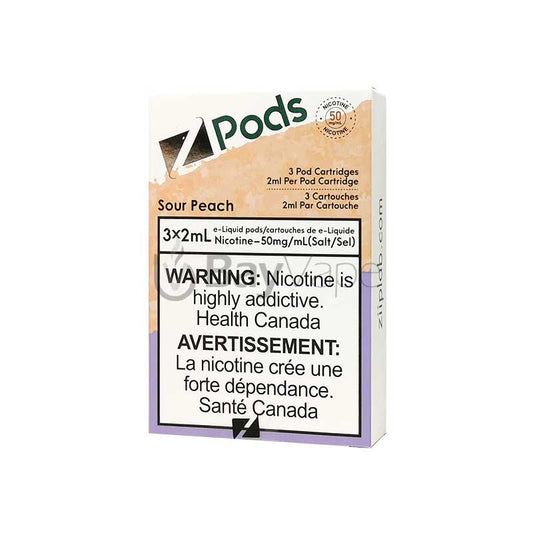 Zpods Sour peach 20mg/mL