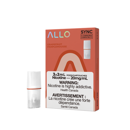 Allo Sync Pods Grapefruit 20mg/mL