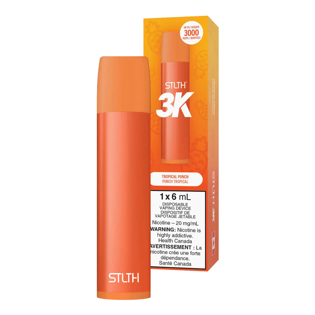 Stlth 3k Tropical Punch 20mg/mL disposable