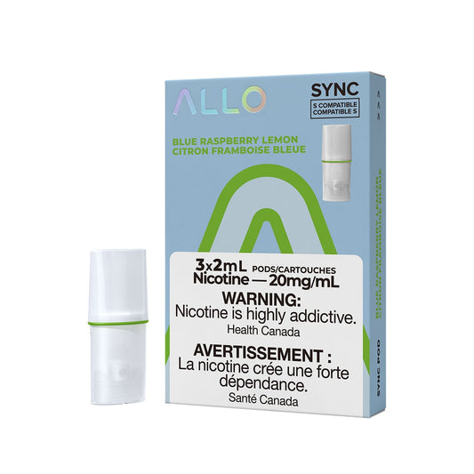 Allo Sync Pods Blue Raspberry Lemon 20mg/mL