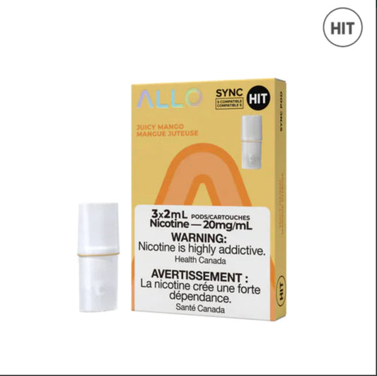 Allo HIT sync pods Juicy mango 20mg/mL