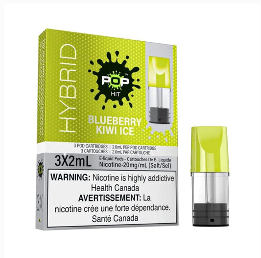 Pop Hit Pods Blueberry Kiwi Ice 20mg/mL