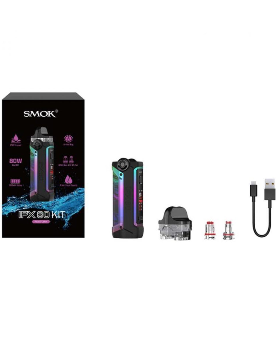 Smok IPX 80 device kit Fluid 7 Colour