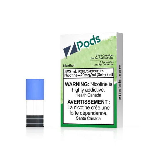 Zpods Menthol 20mg/mL (Provincial)