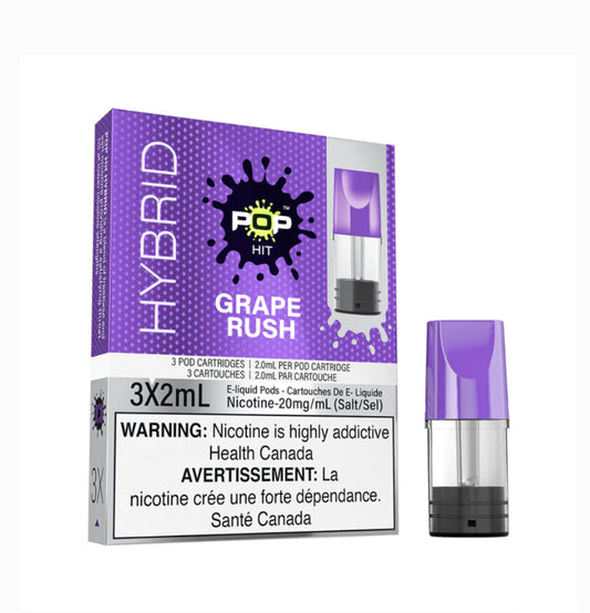 Pop Hit Pods Grape Rush 20mg/mL