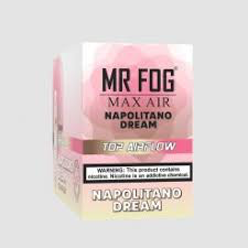 Mr fog max air 2500 napolitano dream 20mg/mL disposable