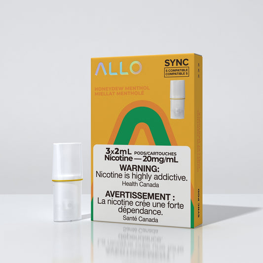 Allo Sync Pods Honeydew Menthol 20mg/mL