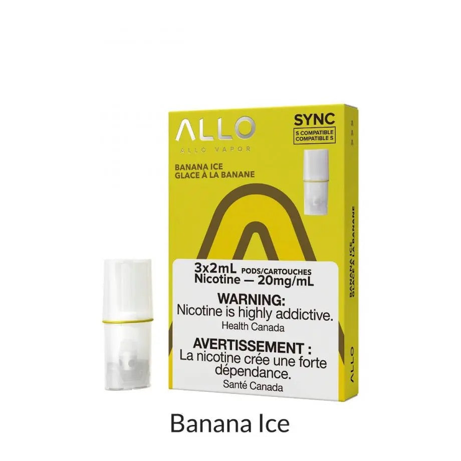 Allo HIT sync pods Banana ice 20mg/mL