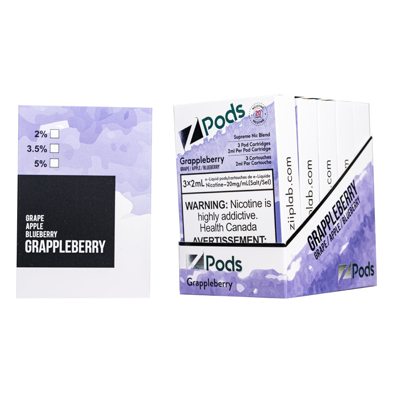 Zpods Grappleberry 20mg/mL