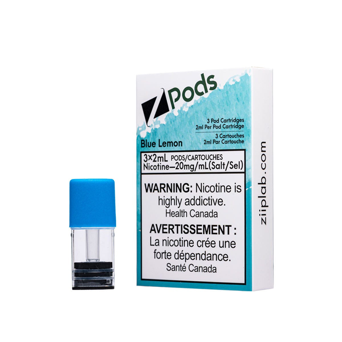 Zpods Blue lemon 20mg/mL