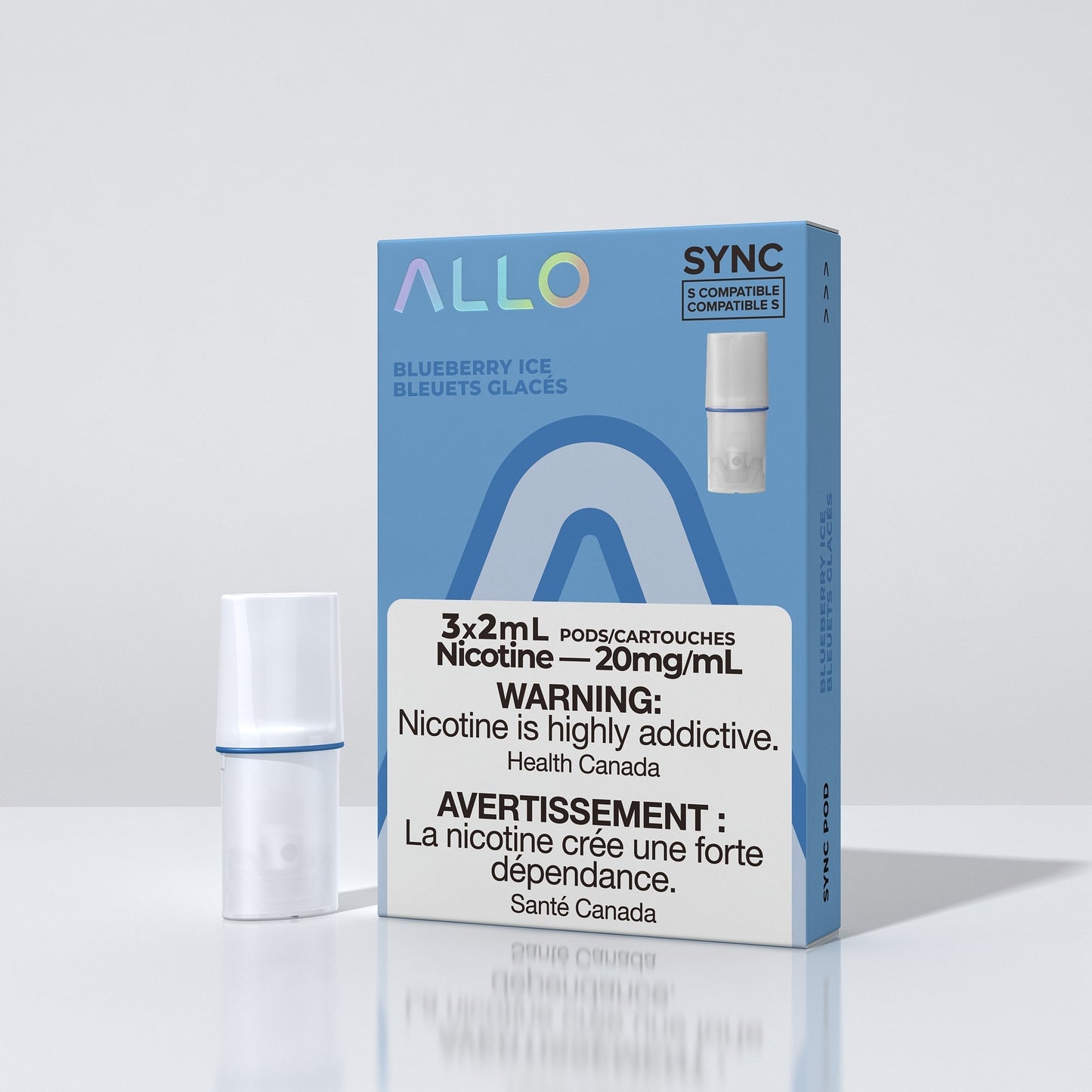 Allo Sync Pods Blueberry Ice 20mg/mL