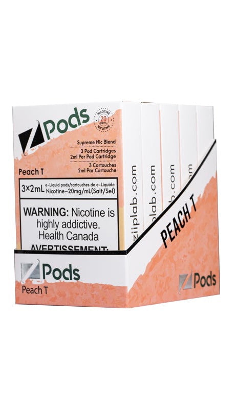 Zpods Peach T 20mg/mL