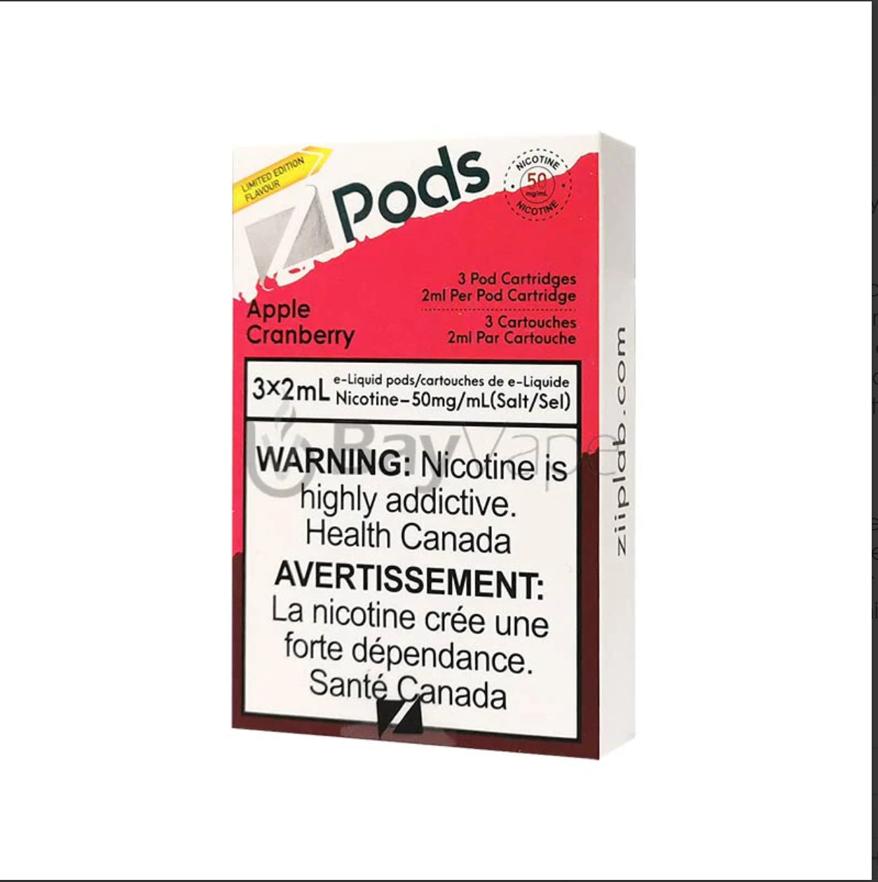 Zpods Apple cranberry 20mg/mL